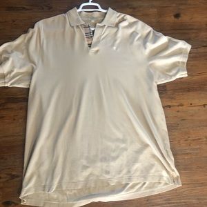 Men’s Burberry polo xxl $30 beige/tan
